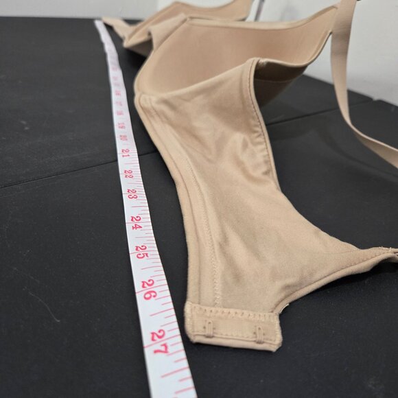Maidenform Cushioned Underwire Bra Full Coverage Convertible Nude Bra Size 38B - Picture 6 of 7